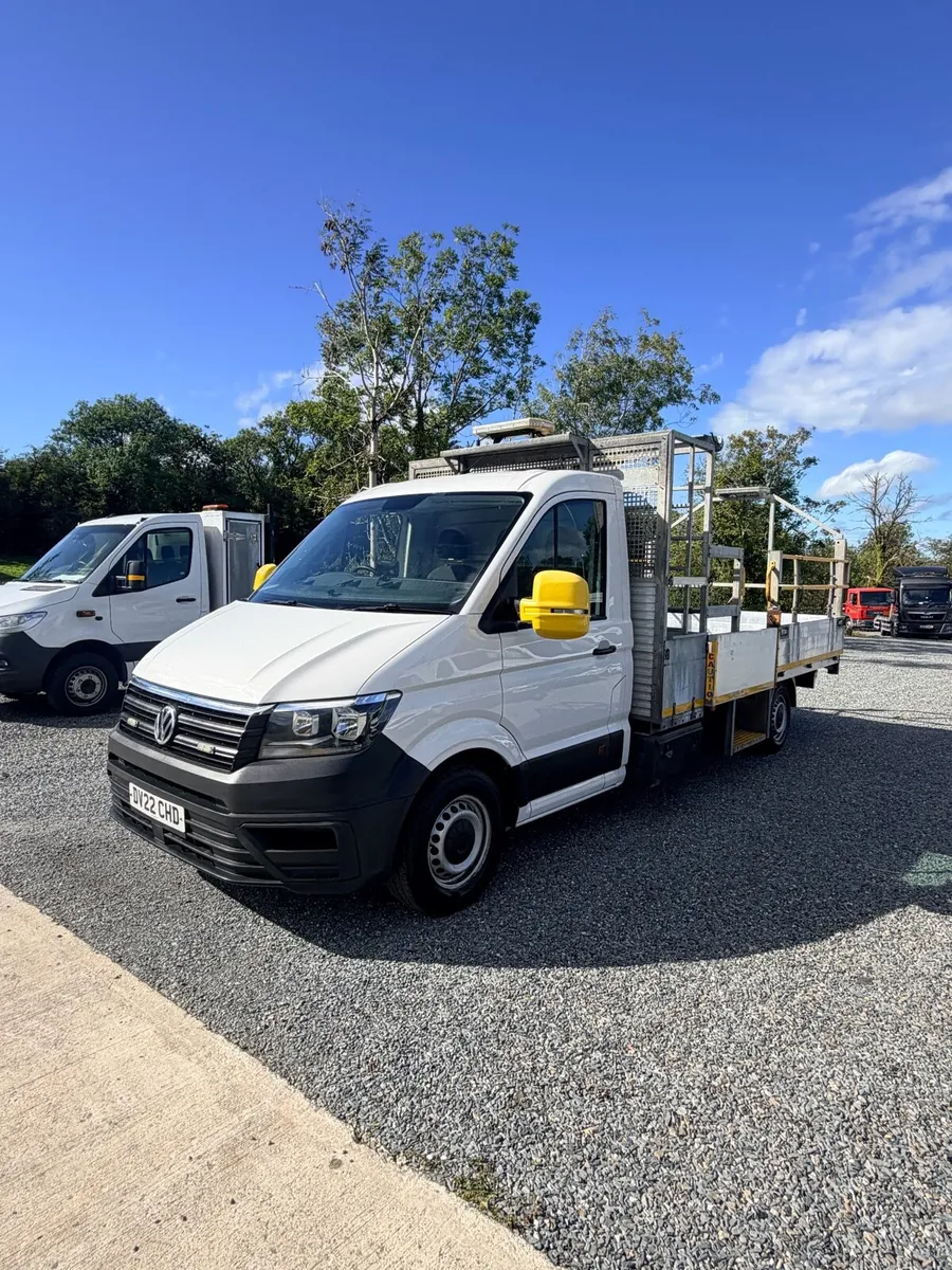 2022 VW CRAFTER DROPSIDE TRAFFIC MANAGEMENT BODY - Image 1