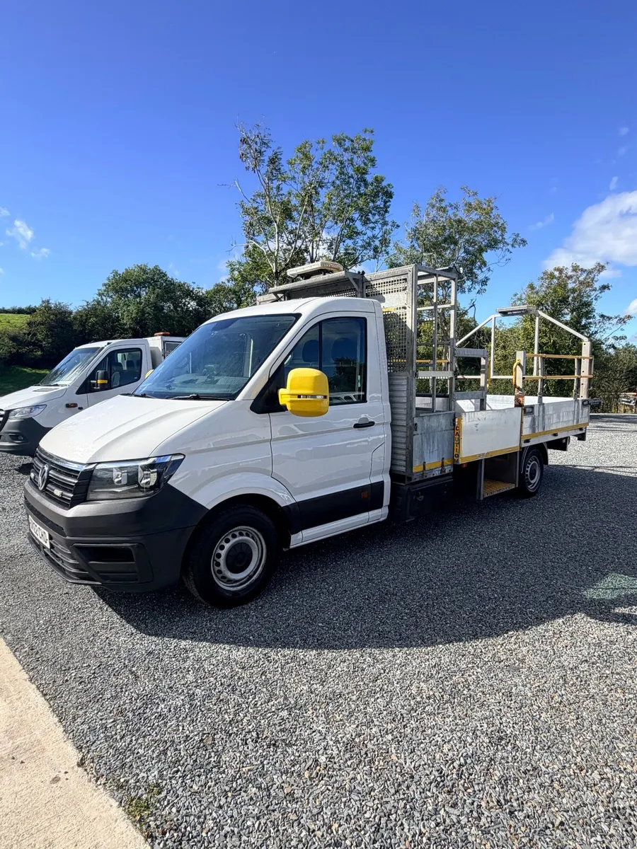 2022 VW CRAFTER DROPSIDE TRAFFIC MANAGEMENT BODY - Image 4