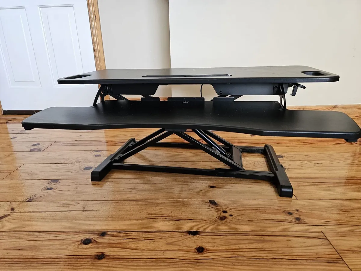 Height Adjustable Sit-Stand Desk Convertor - Image 1