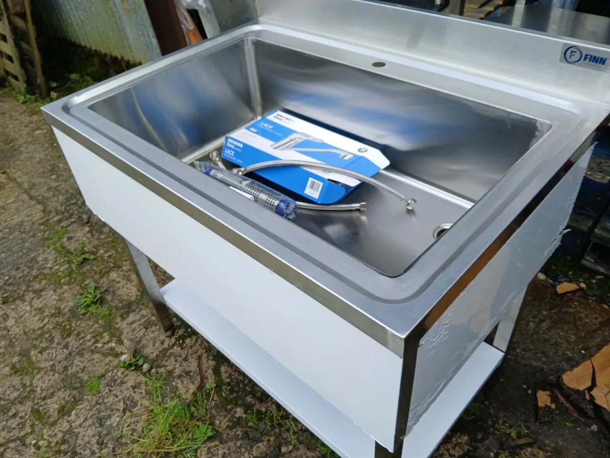 Staneless steel cabbinet sink unit complete - Image 4