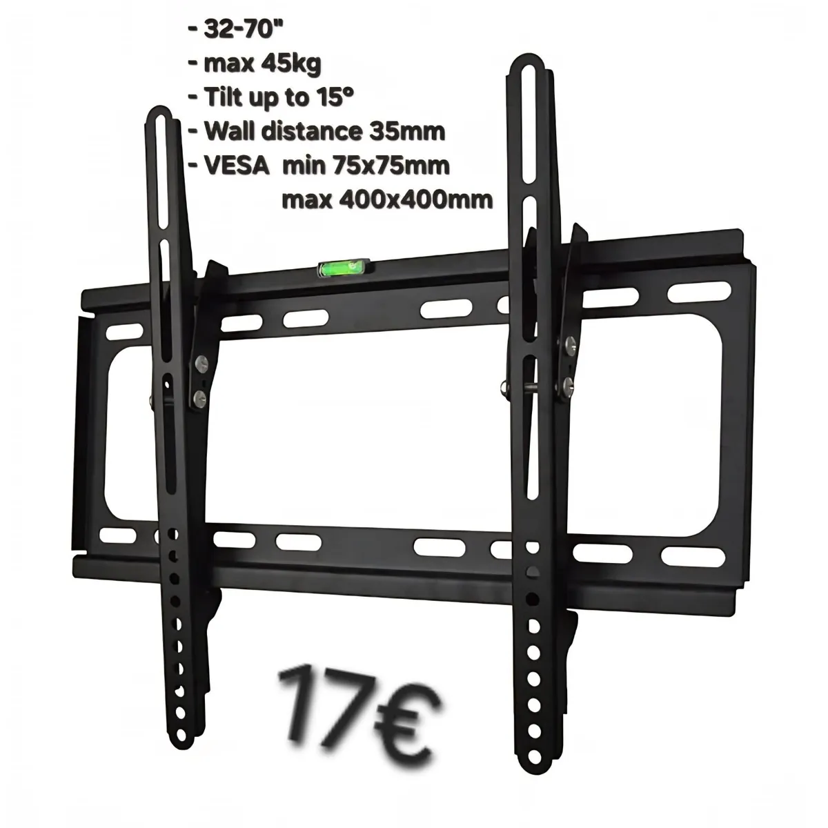 Tv Bracket Wall Mount Flat Tilt 32-70" - Image 1