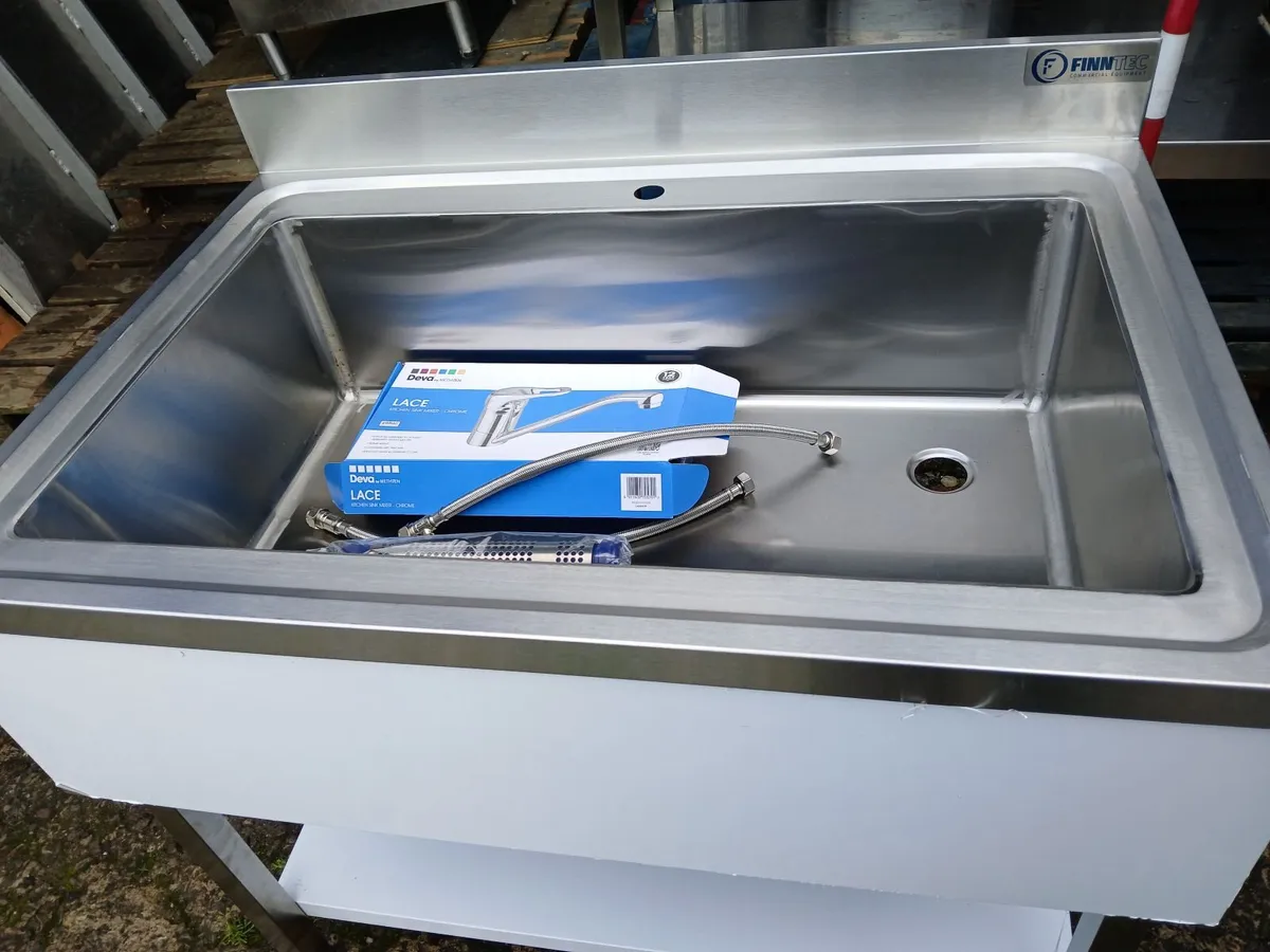 Staneless steel cabbinet sink unit complete - Image 2