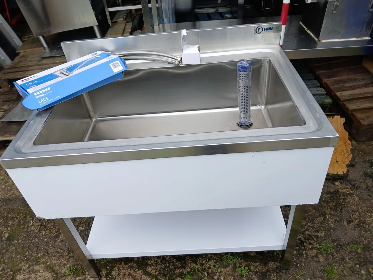 Staneless steel cabbinet sink unit complete - Image 3