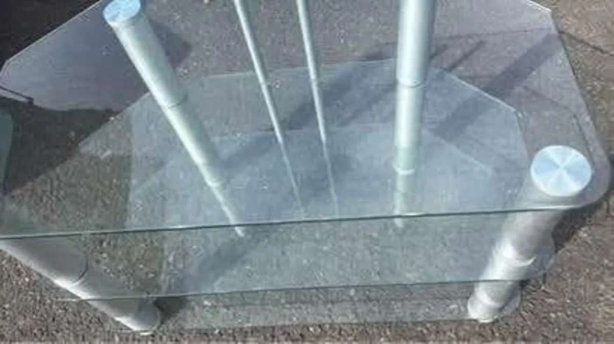 Glass Tv stand - Image 3
