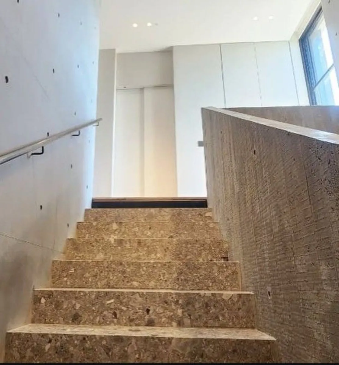 Concrete stairs