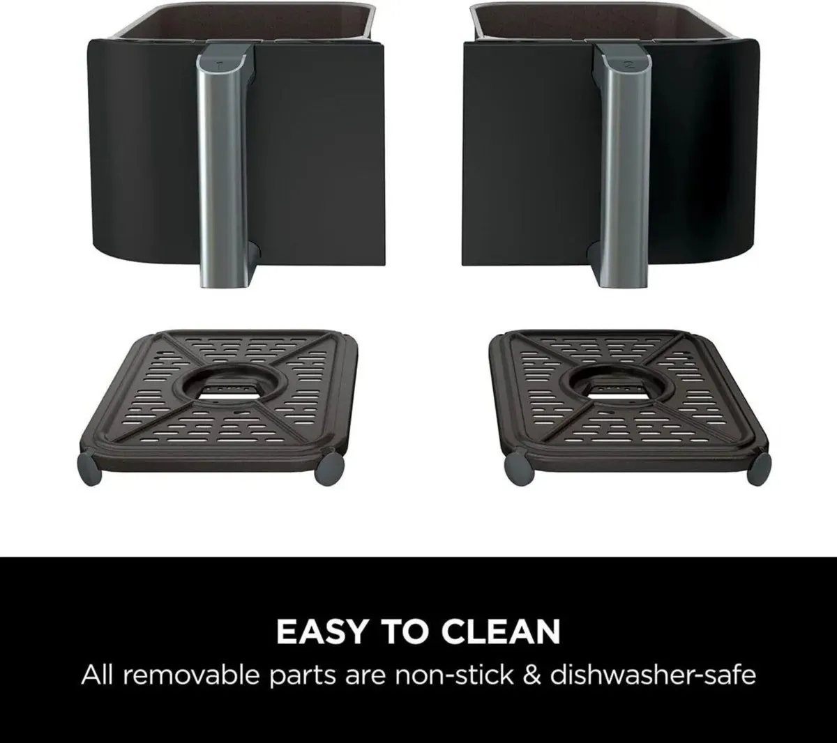 9.5L Dual Drawer Air Fryer 6-in-1 - Image 4