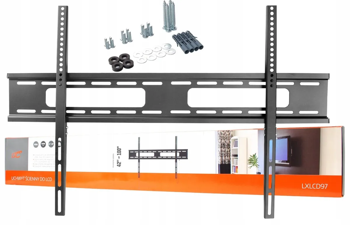 Tv Wall Mount Bracket Flat Fixed  42-120" - Image 3