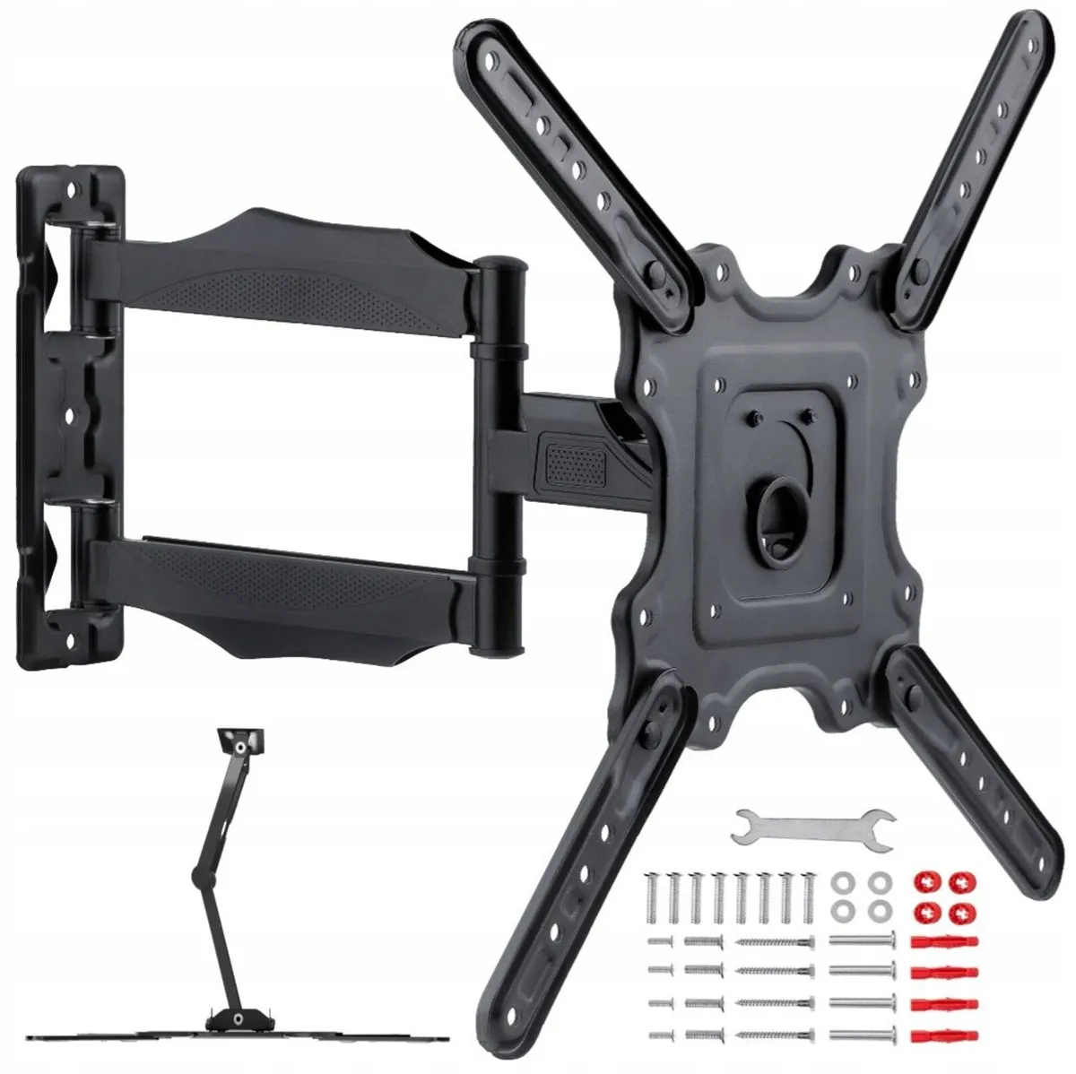 TV Wall Mount Bracket Arm Tilt Swivel 17-56" - Image 2