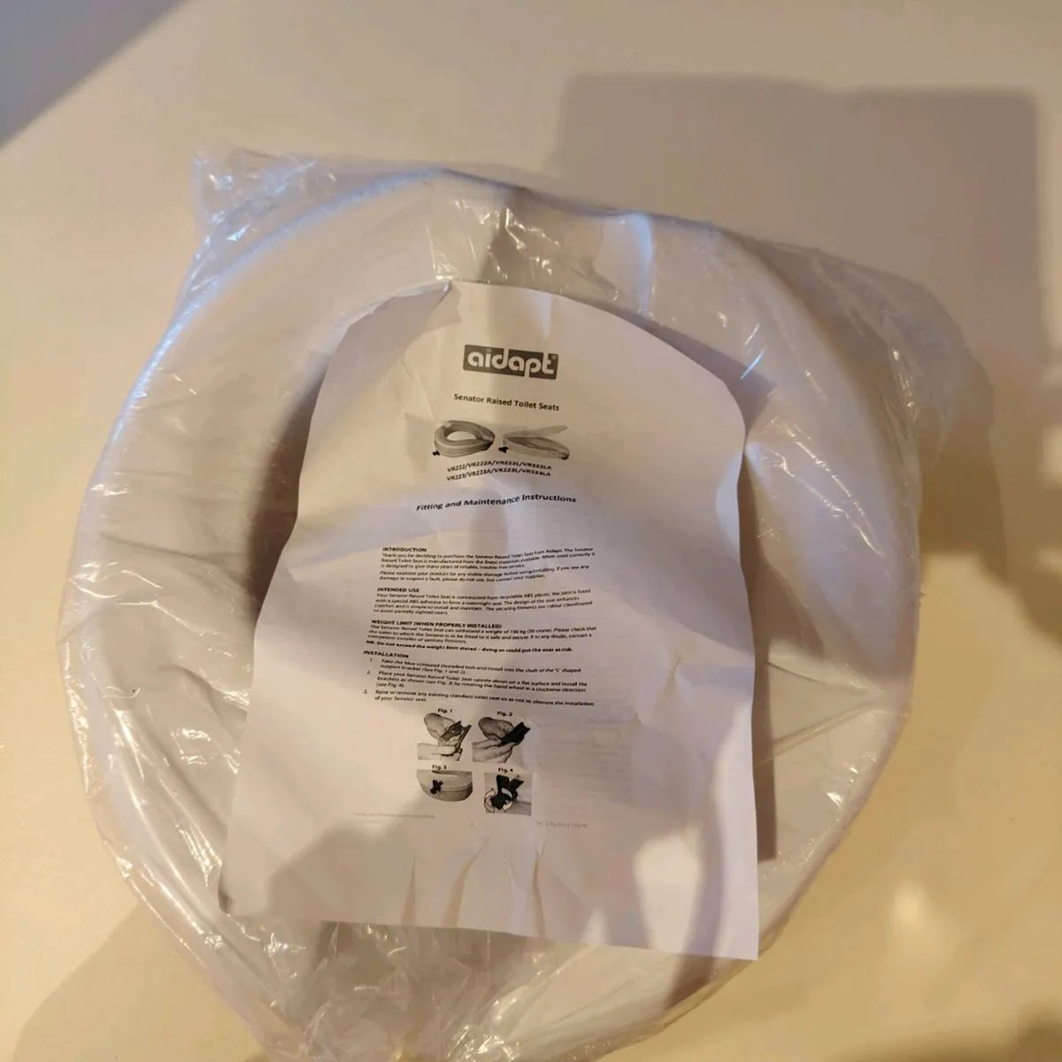 Raised toilet seat - Image 2