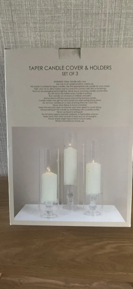 Taper Candle Covers & Holders 12 Boxes New - Image 2