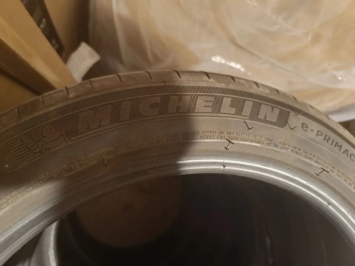 Part Worn Tyres x4 235/45/18 - Image 1