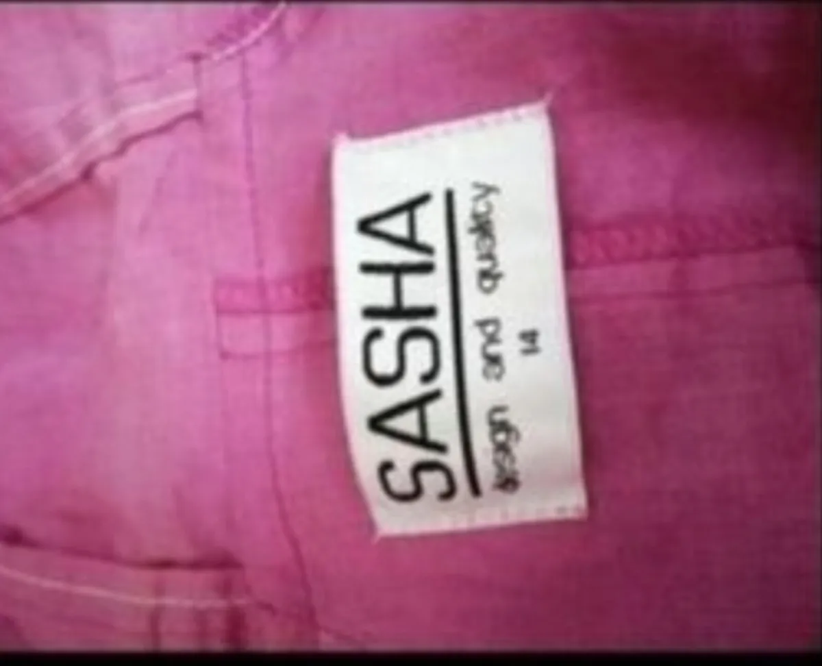 Sasha 100% cotton pink lightweight Jacket, new nev - Image 2