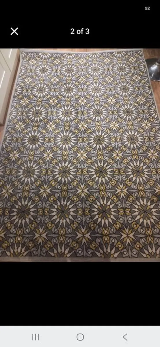 Kukoon Tangier Moroccan Tile Rug - Ochre (160 x 230 cm) - Image 2
