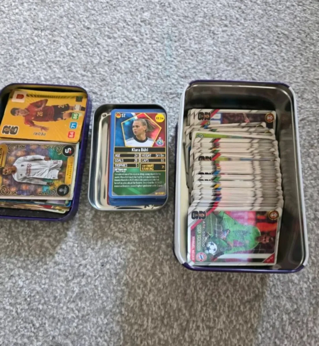Three boxes of FIFA cards - Image 1