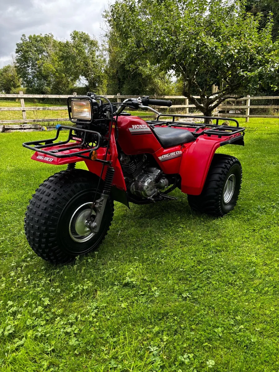 Honda ATC 250es big red trike - Image 3
