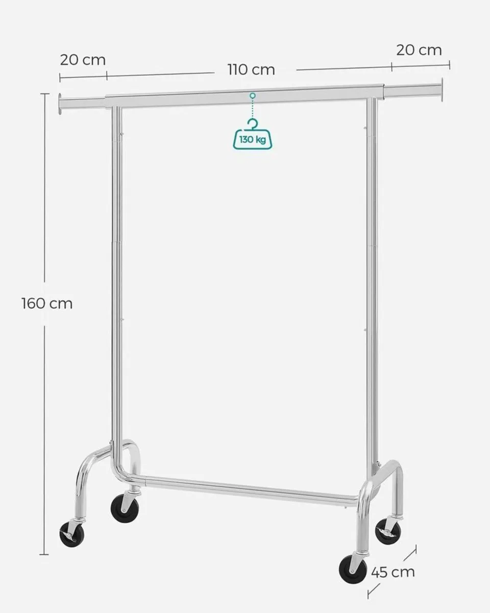 2 x NEW Heavy duty clothes stands- FREE Delivery - Image 2