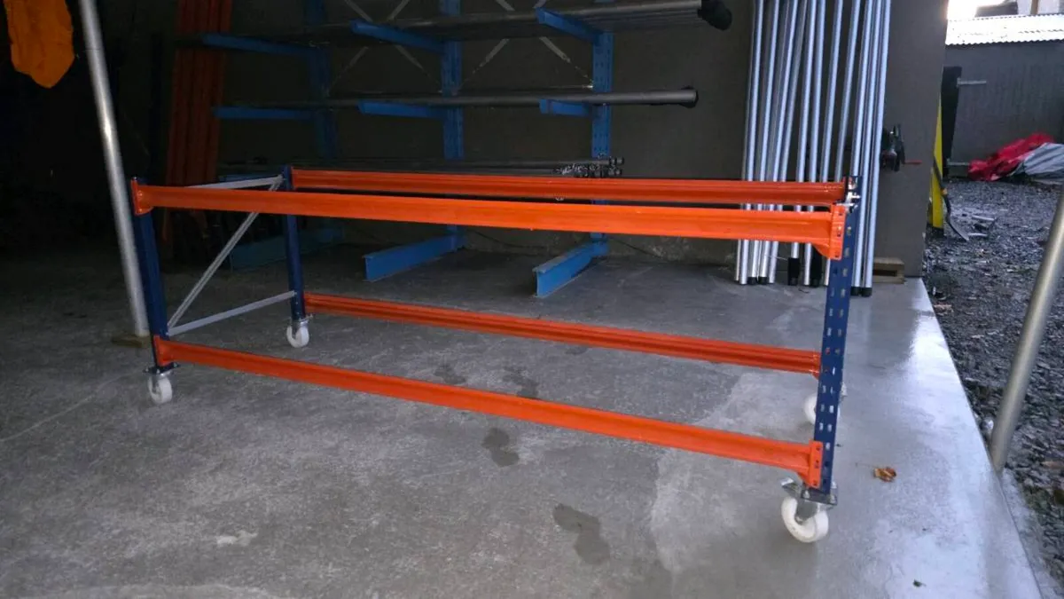 Large Workbench Like New w/ Castors