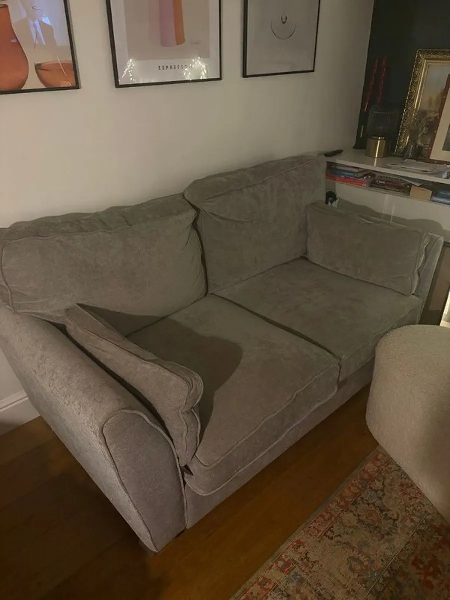 Sofa - Grey 2 Person Sofa - Image 2