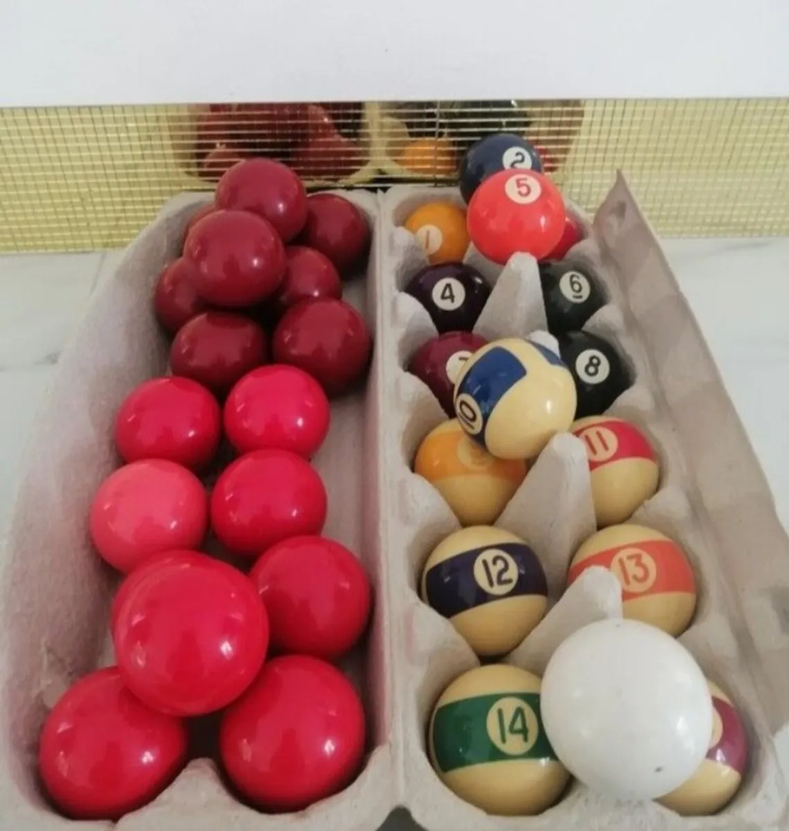 Vintage Mini Pool Balls - Image 2