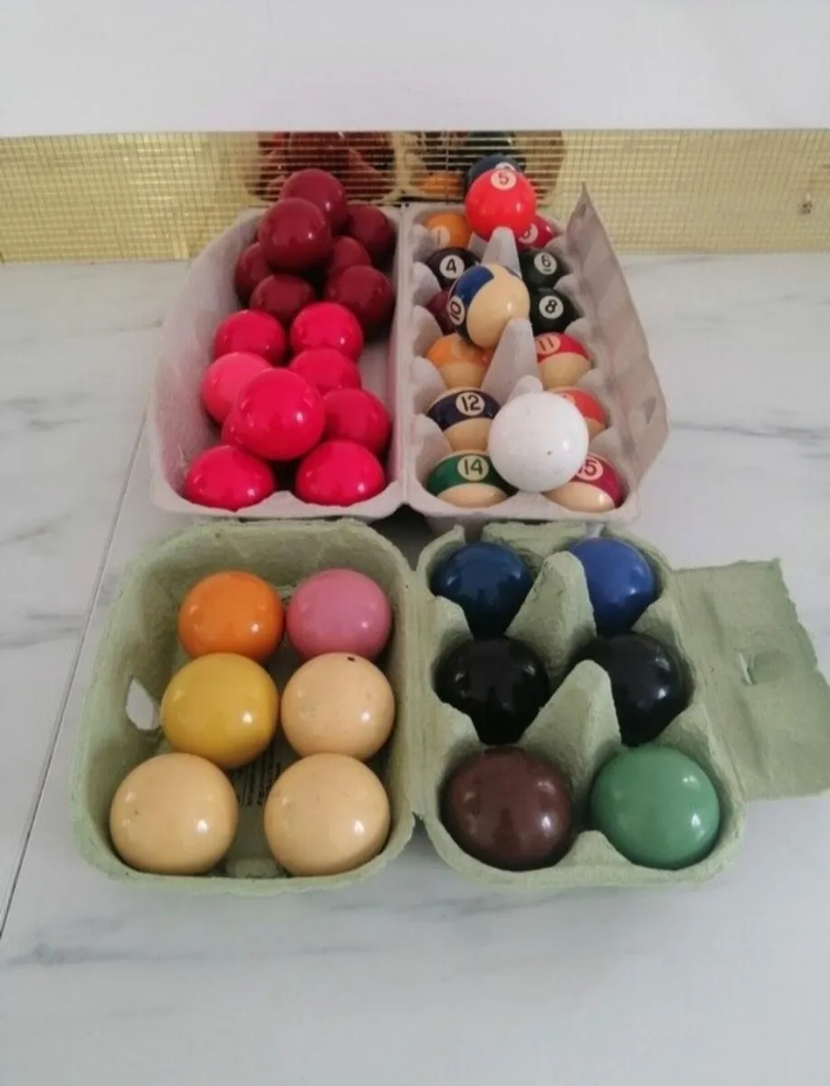 Vintage Mini Pool Balls - Image 3
