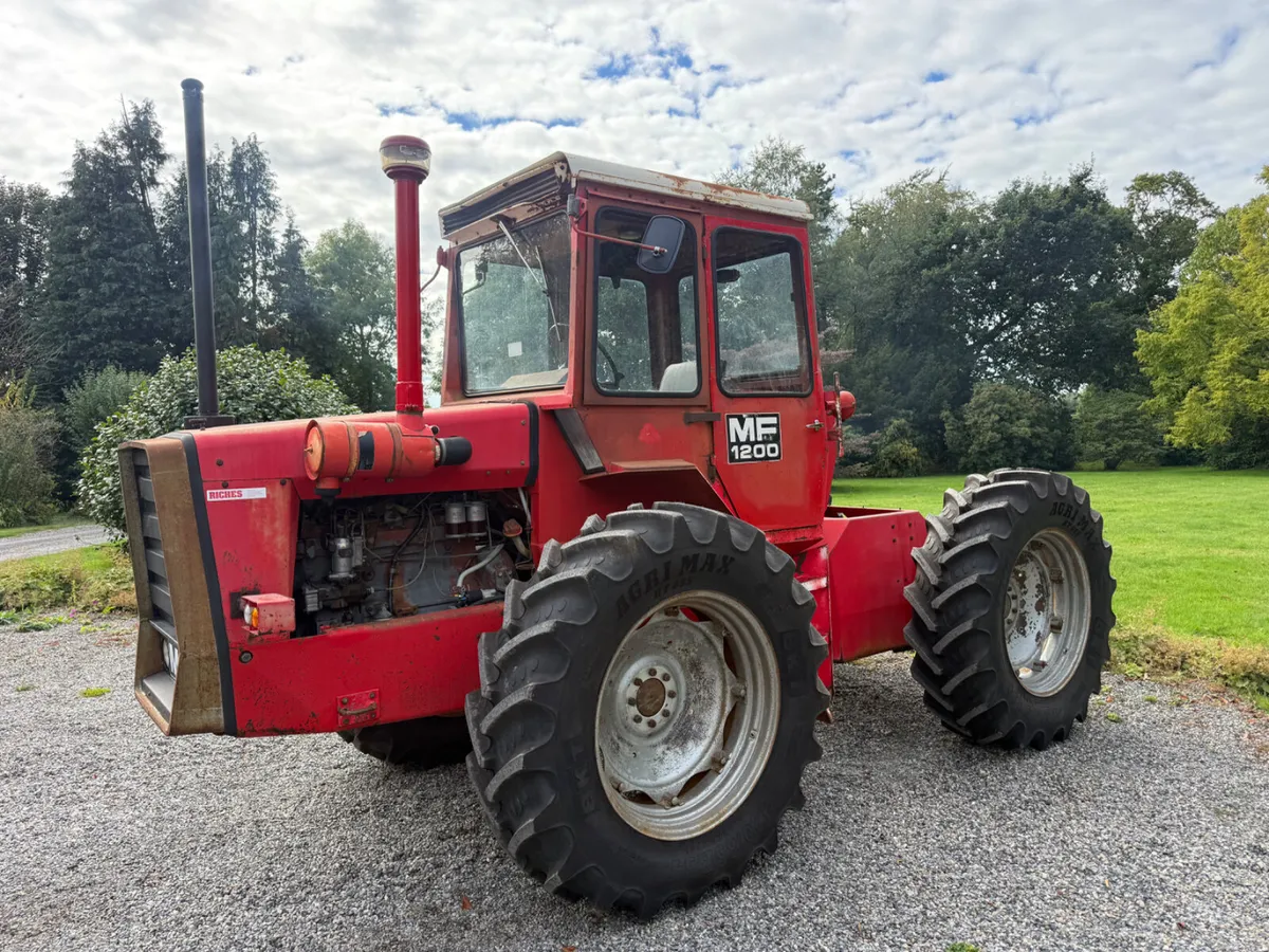 Massey 1200 New Tyres €23950 Plus Vat - Image 2