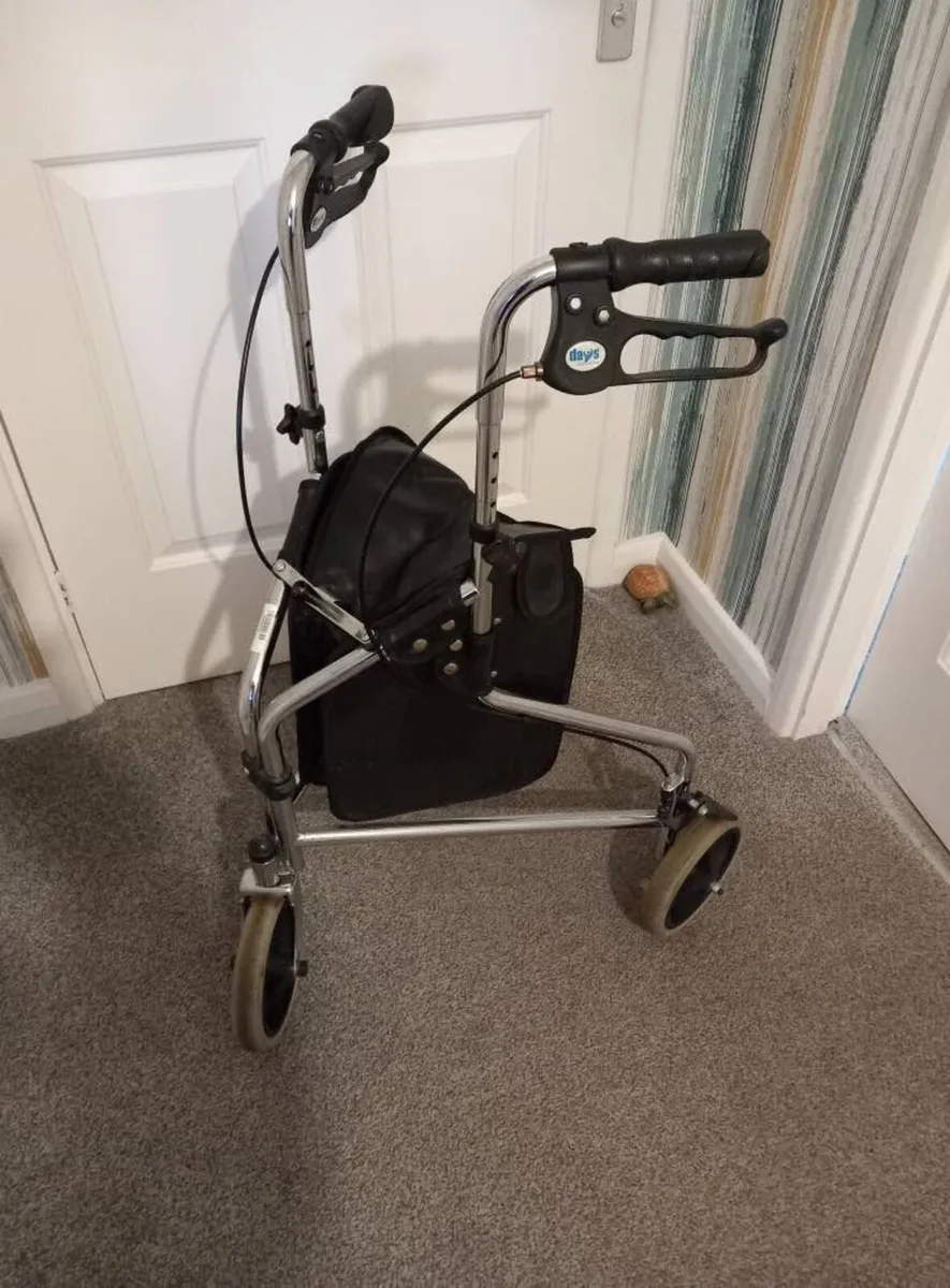 1/2 Price - Rollator walking aid with bag - Image 1