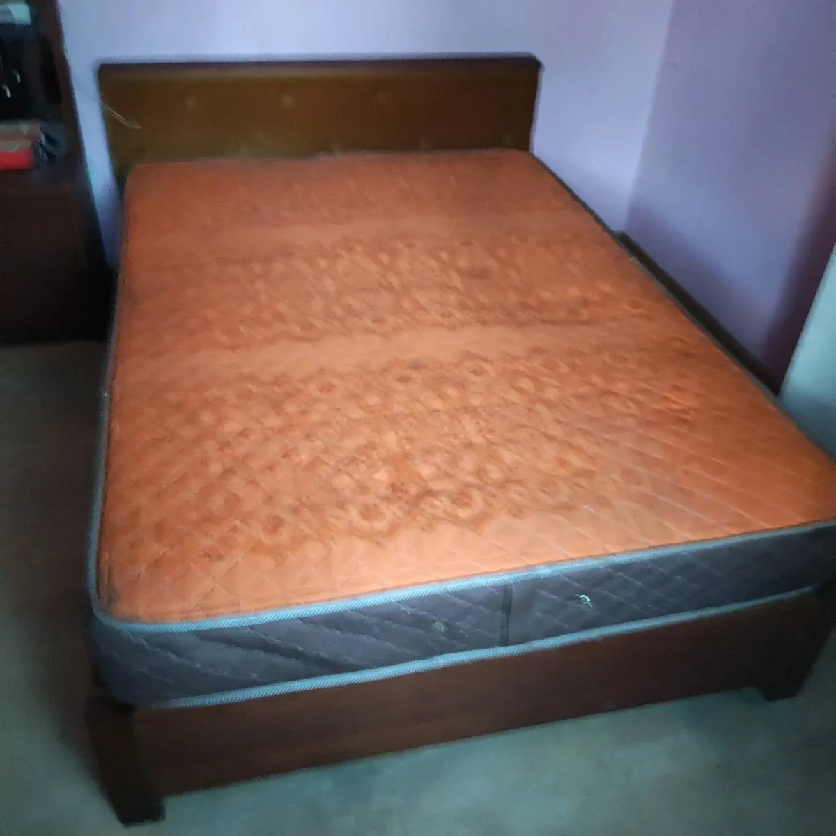 HANDMADE DOUBLE BED - Image 1