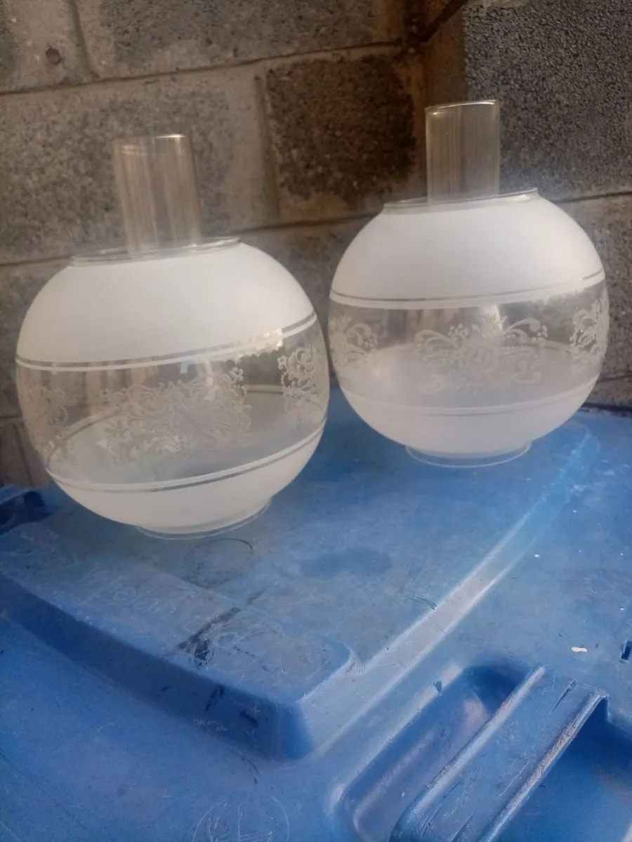 Matching oil lamp Shades - Image 4