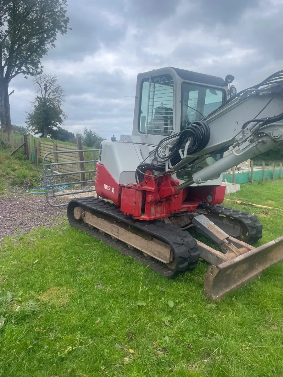 Takeuchi TB153FR excavator - Image 3