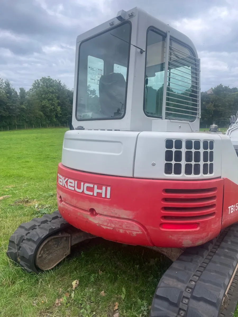 Takeuchi TB153FR excavator - Image 2