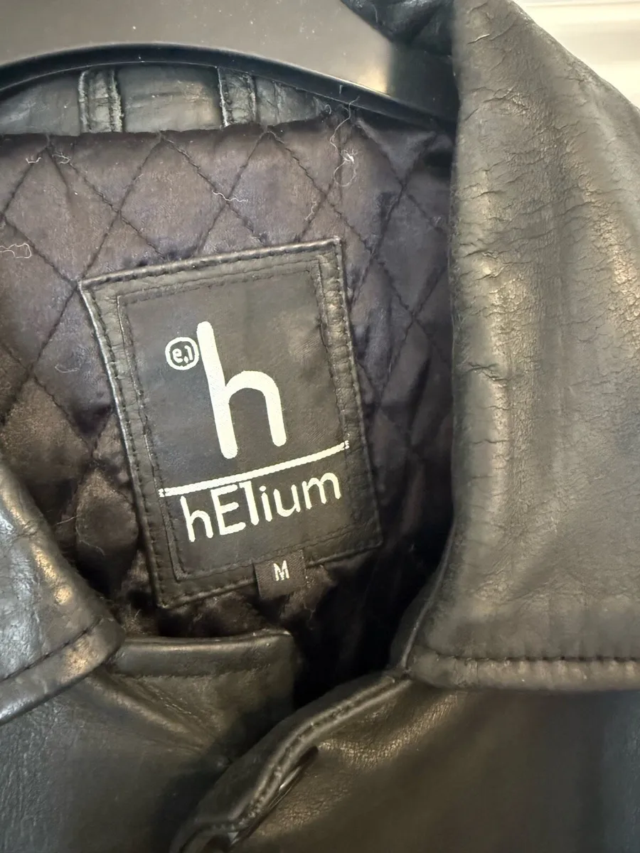 Helium Leather Jacket - Image 2