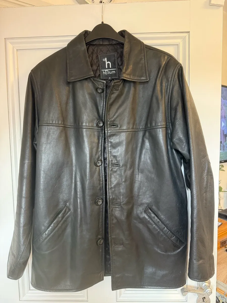 Helium Leather Jacket - Image 4