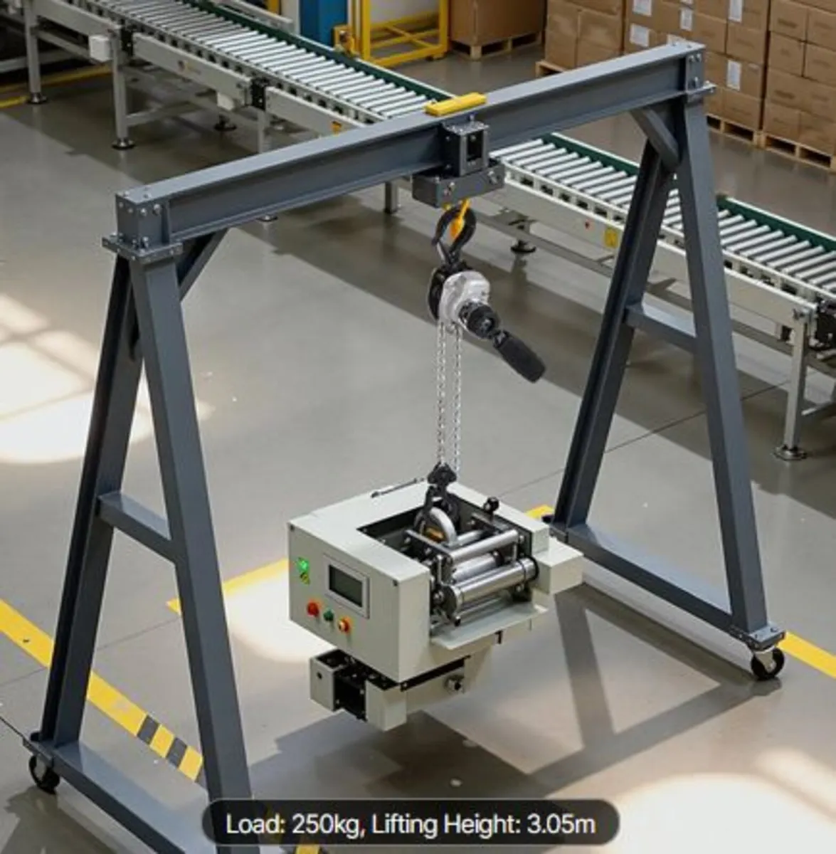 Manual Lever Chain Hoist,1/4T 250KG Capacity Heavy - Image 4