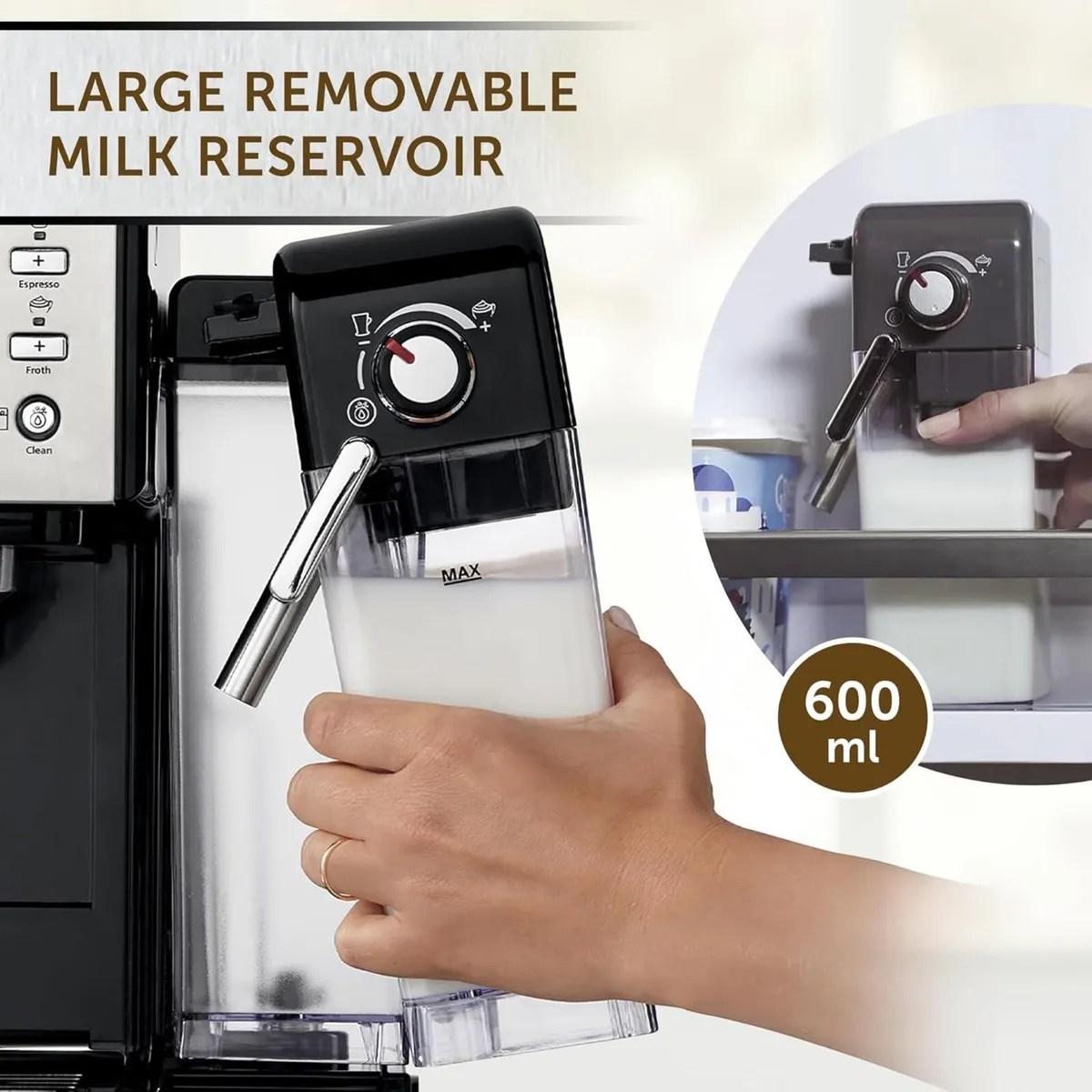 Coffee Machine Espresso Latte Cappuccino 19 Bar - Image 2