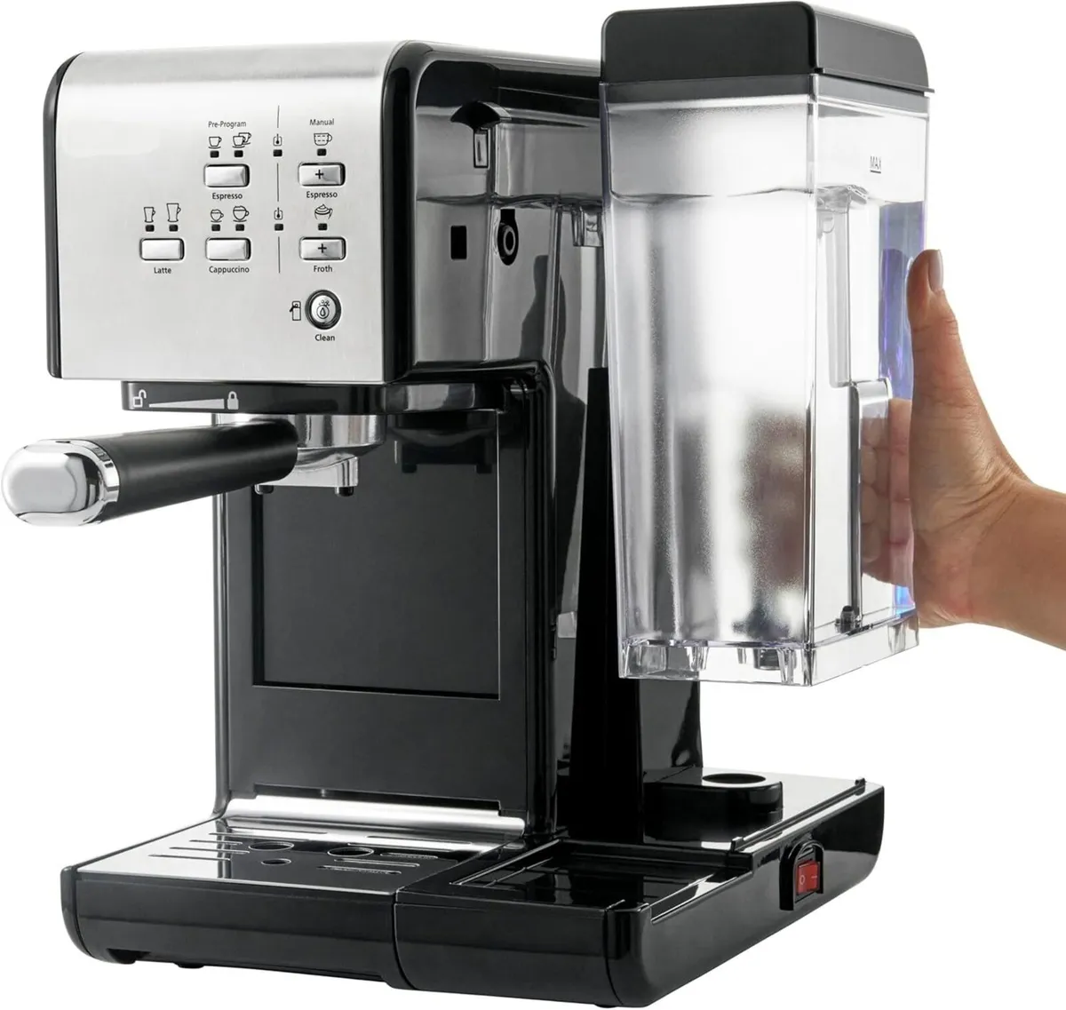 Coffee Machine Espresso Latte Cappuccino 19 Bar - Image 3