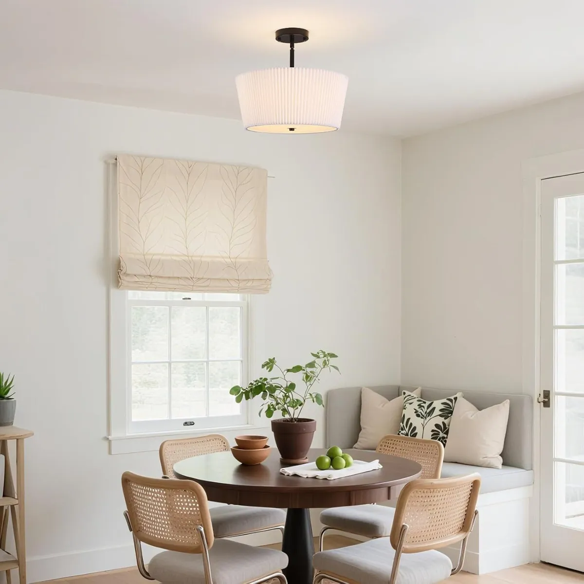 Semi Flush Mount Ceiling Light Modern Crystal - Image 3