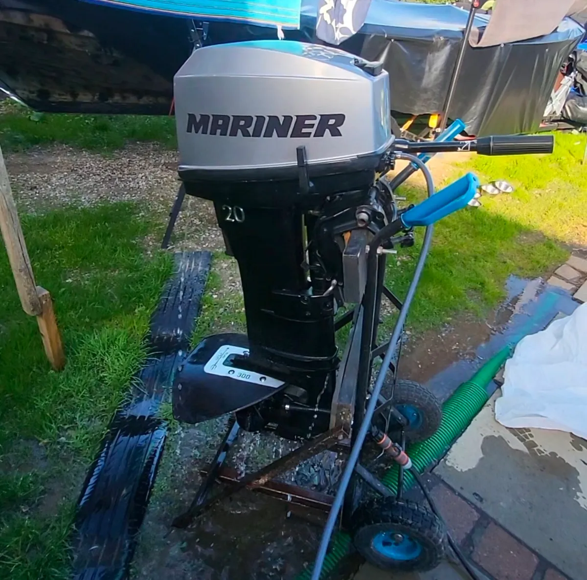 Mercury marnier 20hp 2st outboard - Image 1
