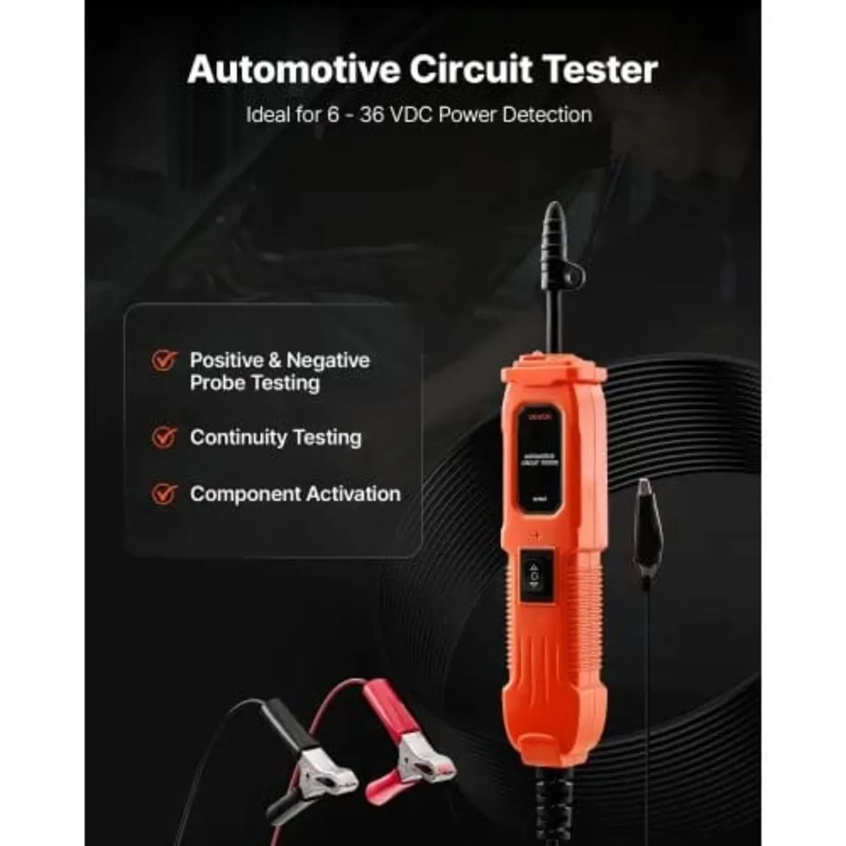Automotive Circuit Tester, 6 - 36 DCV Power Circui - Image 3