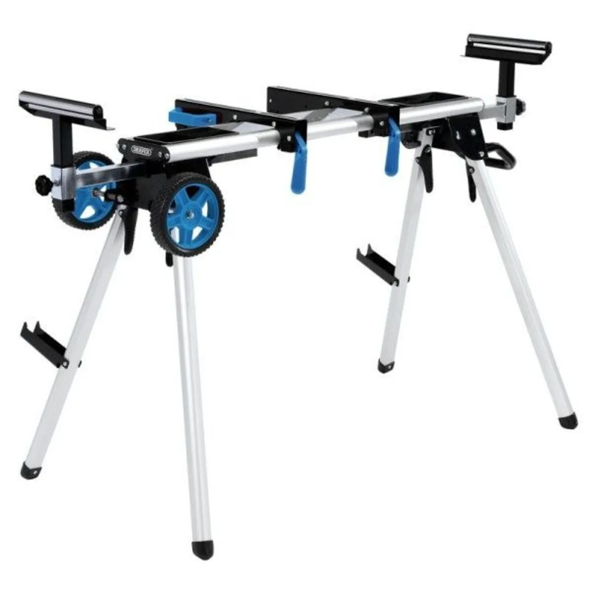 Draper 90249 Mobile Extending Mitre Saw Stand, Blu - Image 1