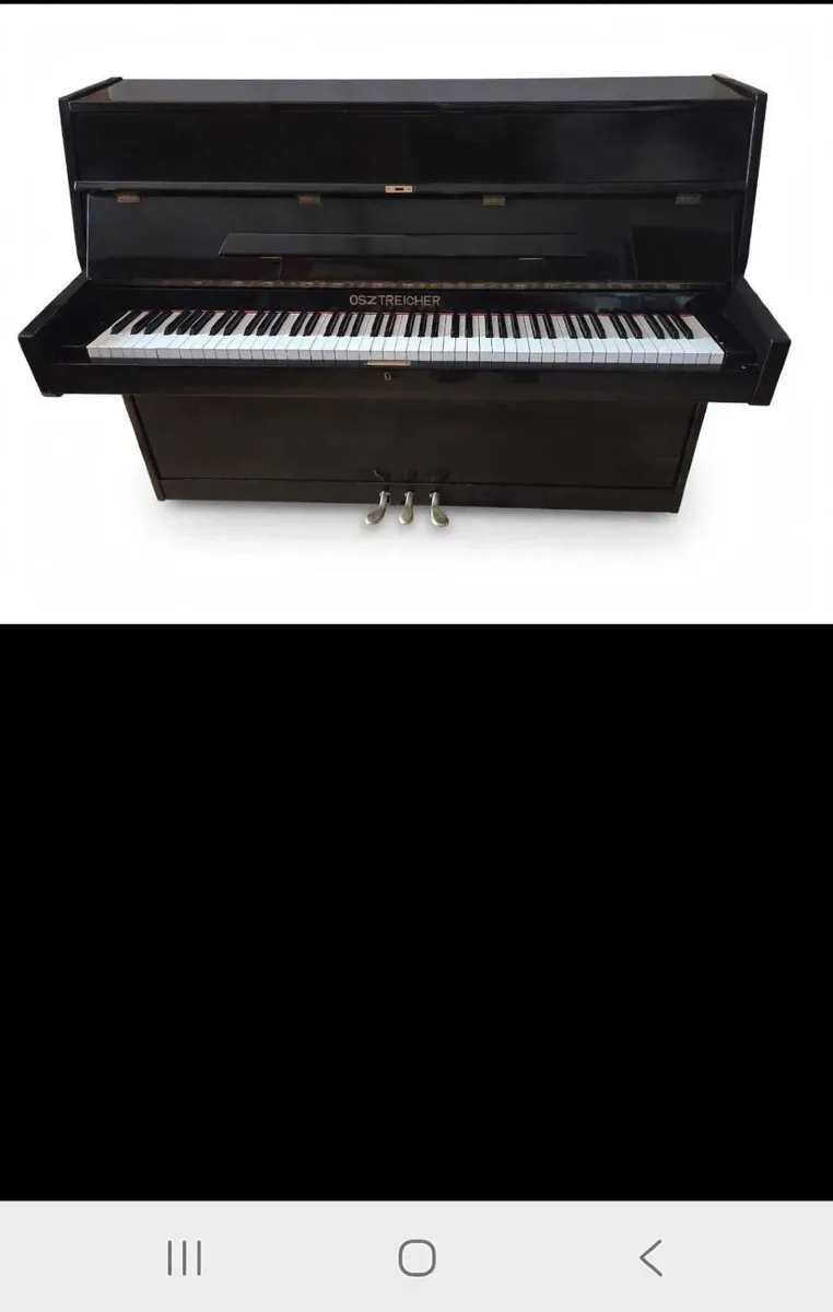 Ozstreicher Upright Overstrung Piano - Image 1