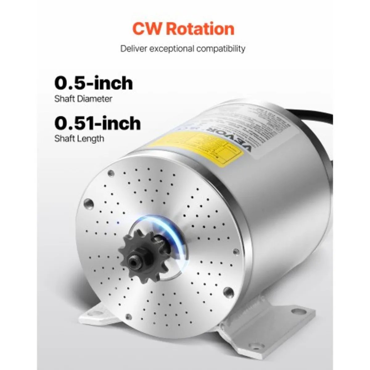 500W Electric Brushless DC Motor Kit - 36V 3000rpm - Image 2