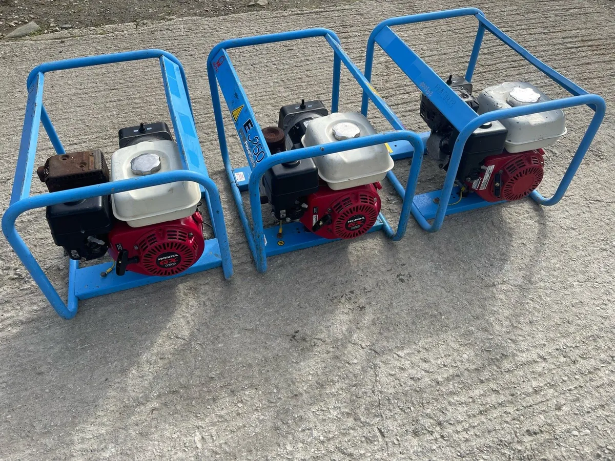 Honda Generators 2.4kva - Image 1