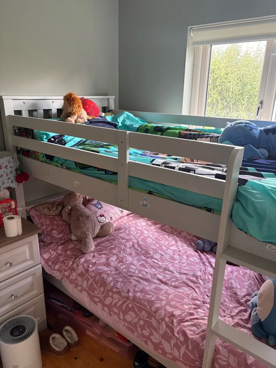 Single bed for sale (former top of bunk bed) - Image 1