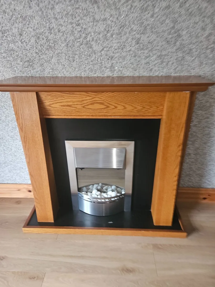 Free stanfing fireplace and electric fire - Image 3