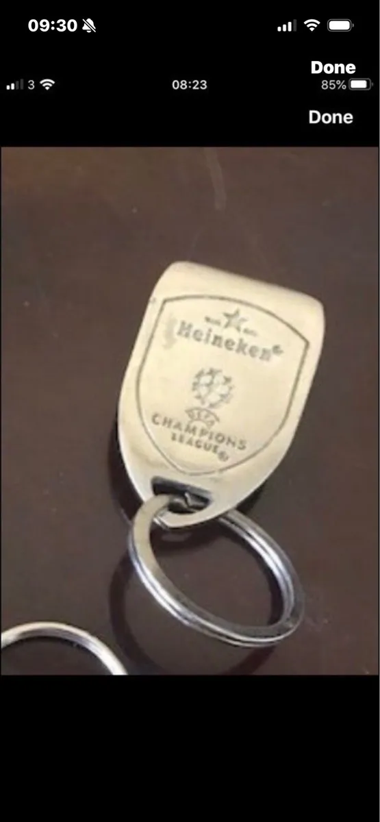 Heineken Champions League Key Ring/ Bottle Opener - Image 1