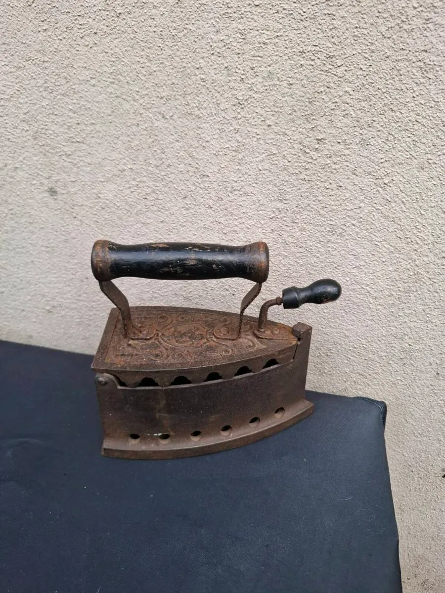 Antique coal iron postage possible