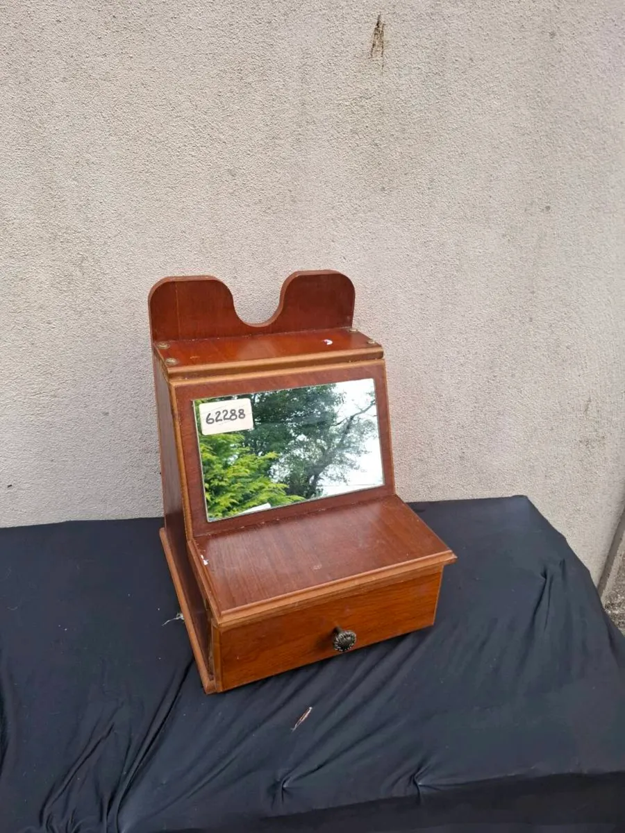 Heavy mirror vanity box - Image 1