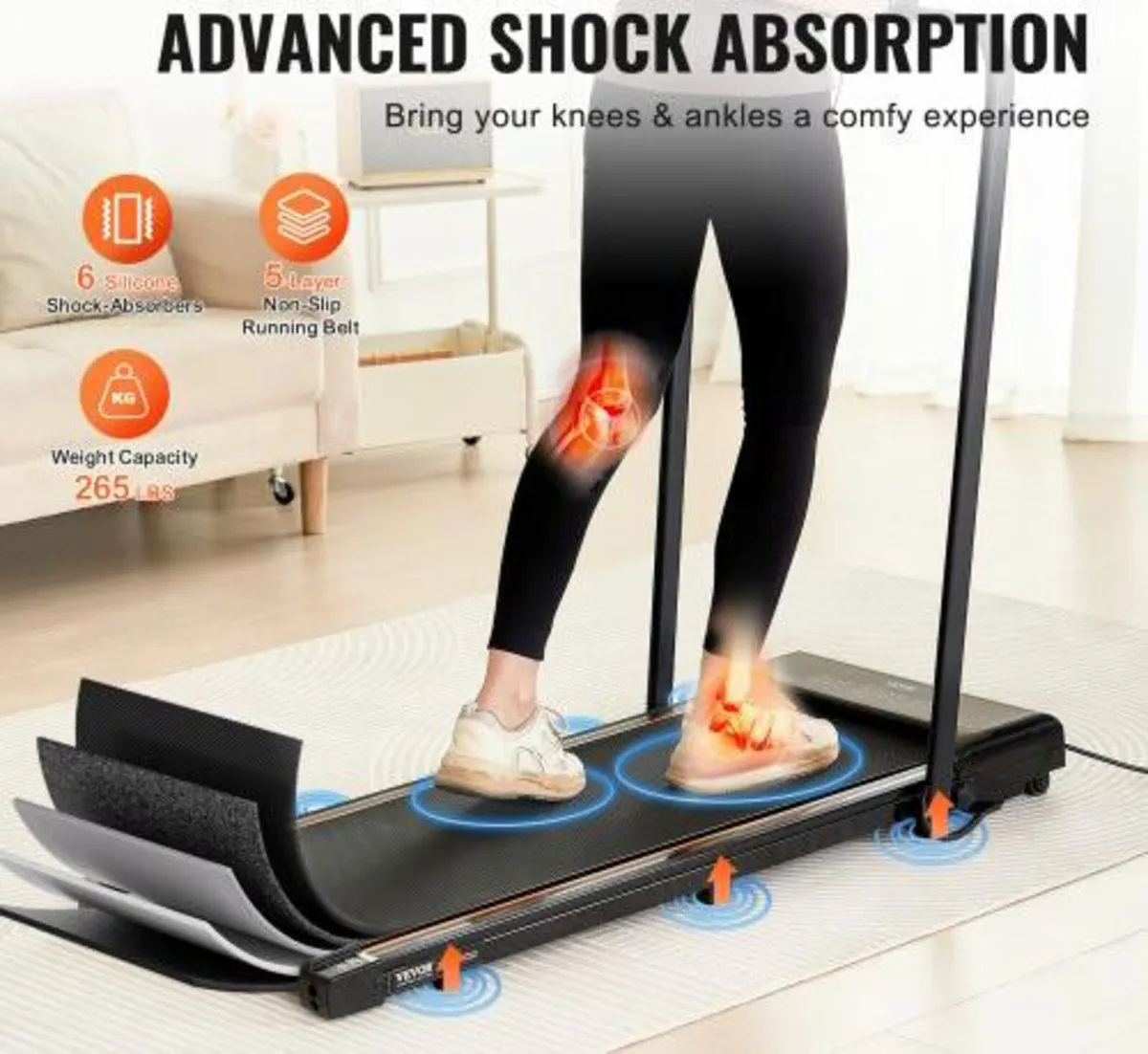 Under Desk Treadmill for Home Office, Working Walk - Image 4