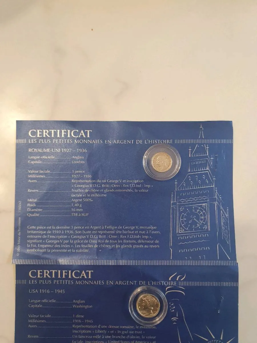 Silver coins - Image 1