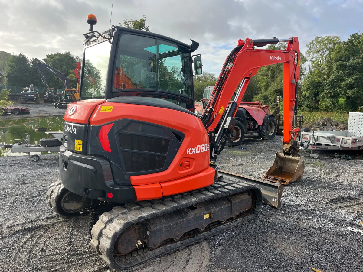 2021 Kubota KX060-5 Mini Excavator - Image 4